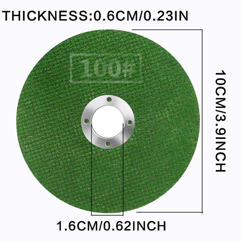 100mm Grinding Wheel Thickened - Rolling Pin Marble ulasan dan harga