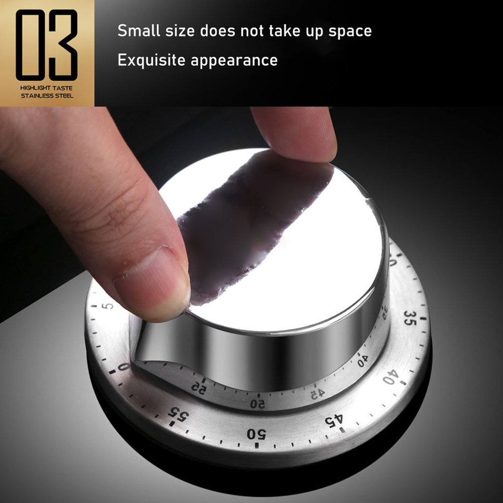 Mechanical Alarm Clock Magneti - Kitchen Baking Timer ulasan dan harga