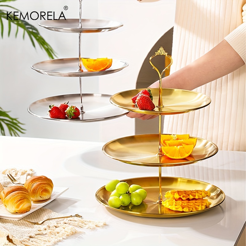 2/3 Layer Stainless Steel Cake - Cake Board Round ulasan dan harga