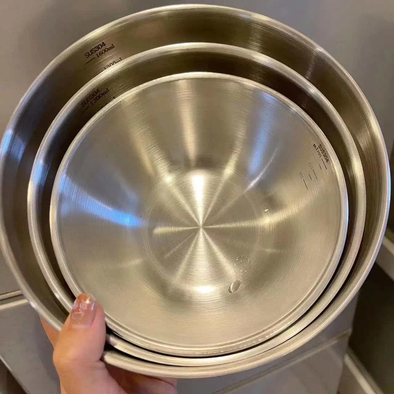 1-3 Stainless Steel Bowl Set w - Kitchen Baking Essentials ulasan dan harga
