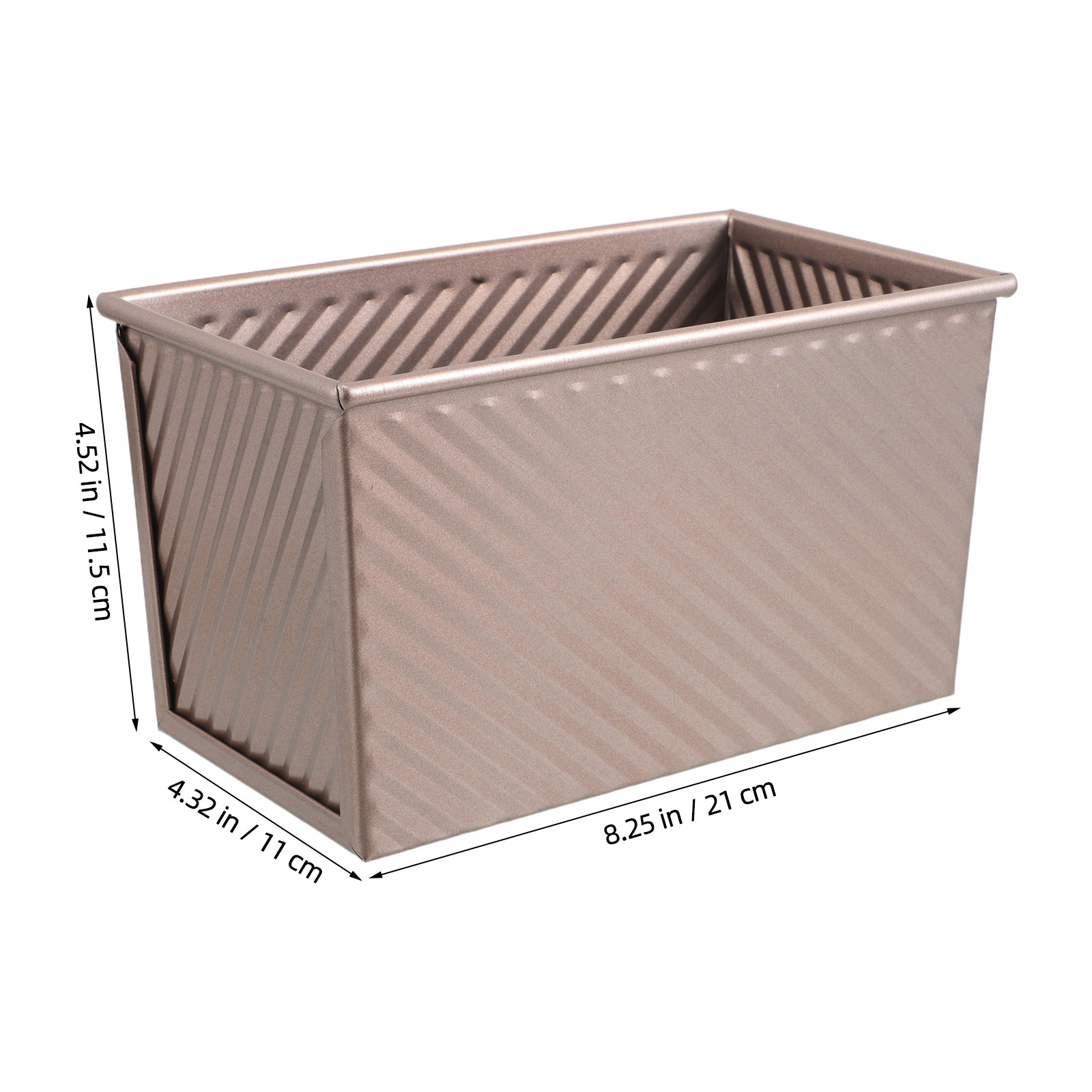 Non-Stick Rectangular Toast Pa - Kitchen Baking Tray ulasan dan harga