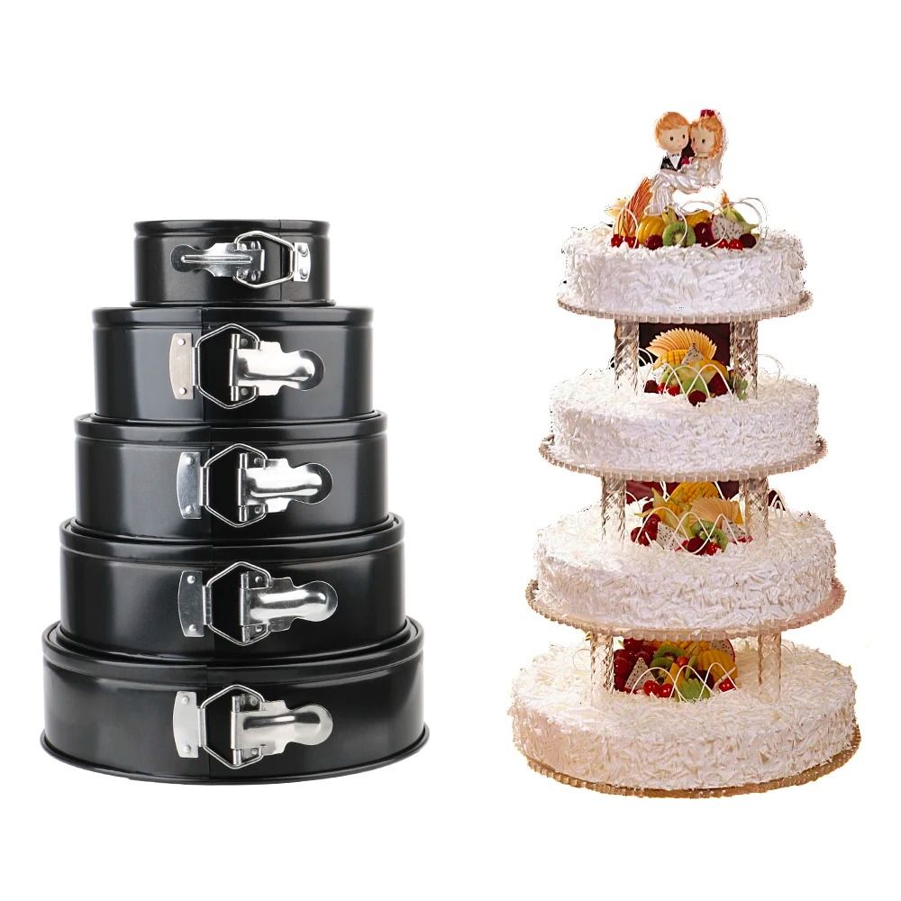 1Pcs 12/16/20/24/28cm Springfo - Springform Pan Set ulasan dan harga
