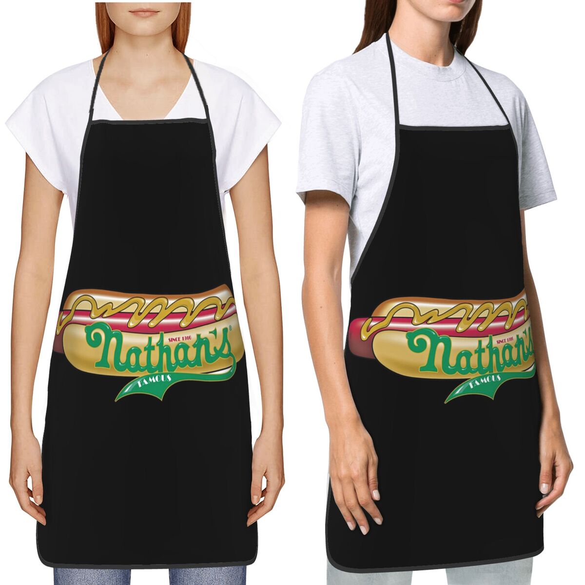 Nathans Coney Island (3) Apron - Kitchen Baking Island ulasan dan harga