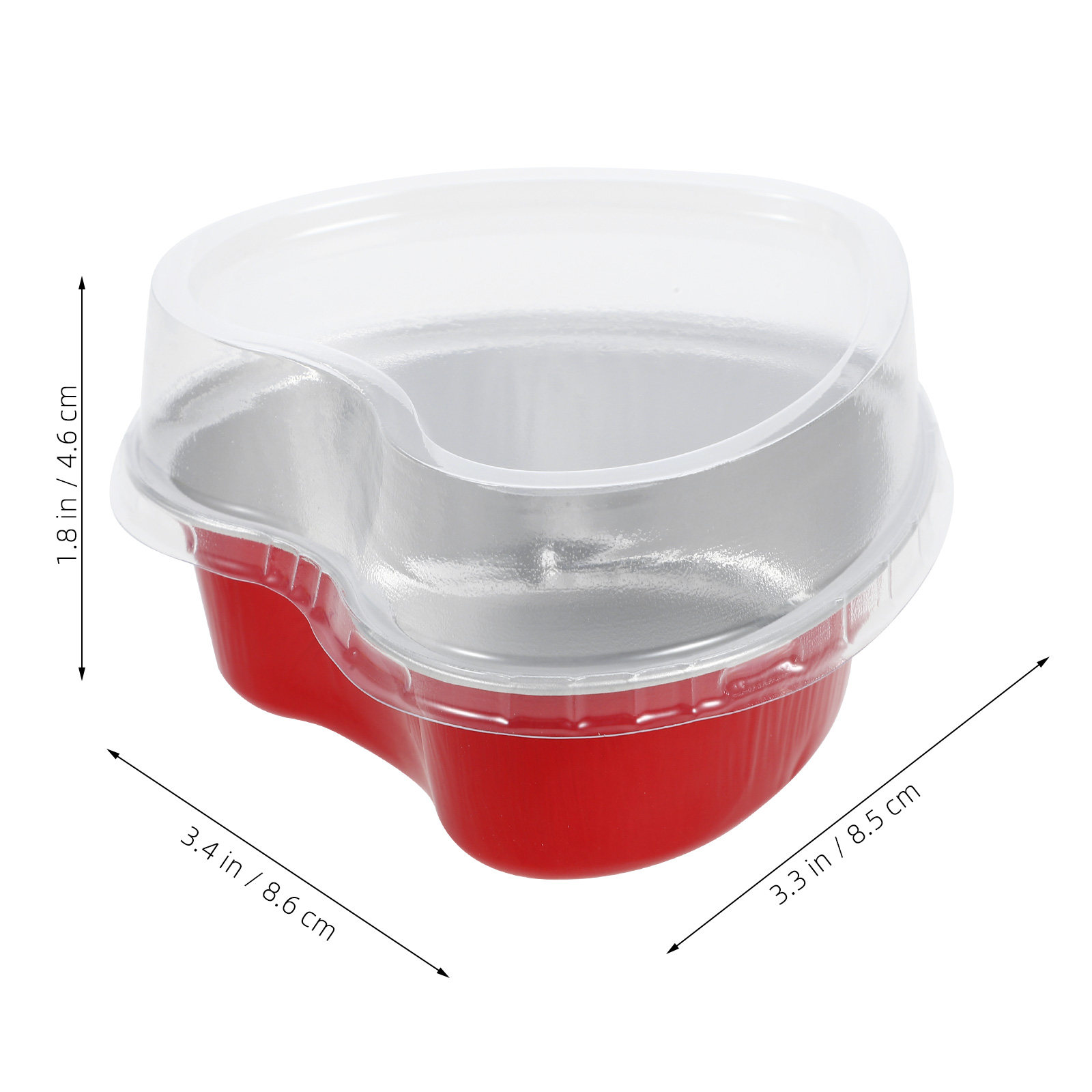 20Sets Aluminum Foil Heart Sha - Kitchen Baking Bowls ulasan dan harga