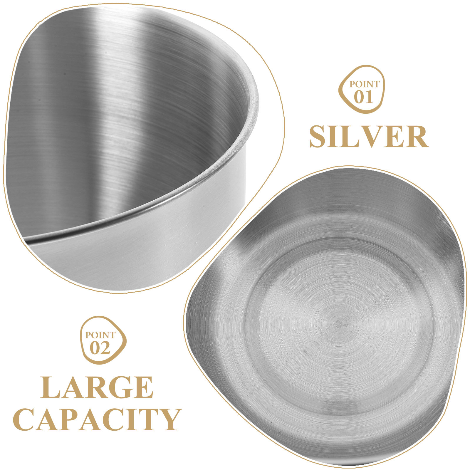 Deep Stainless Steel Mixing Bo - Kitchen Baking Bowls ulasan dan harga
