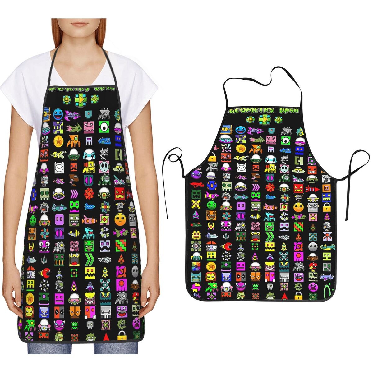Geometry Dash Game Character A - Kitchen Baking Game ulasan dan harga