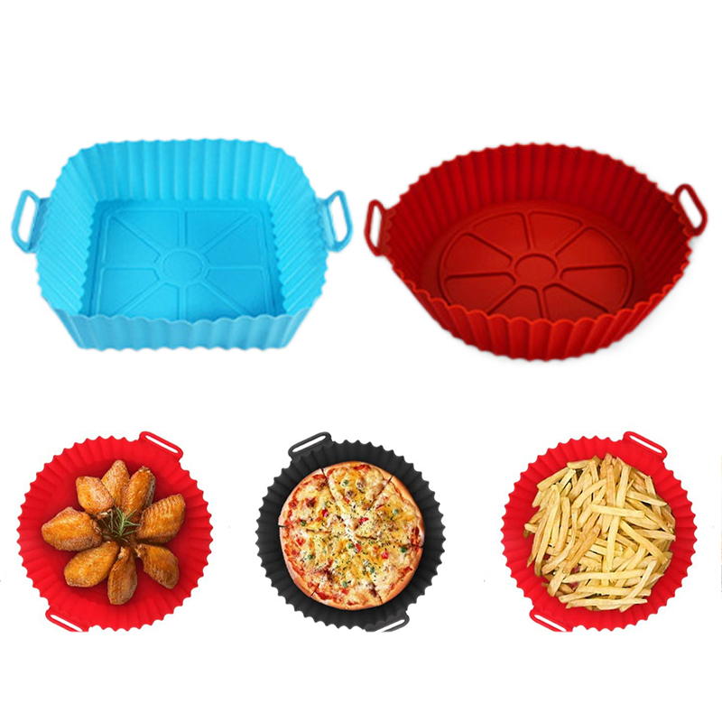 Silicone Fryer Mold Air Fryer  - Kitchen Baking Tray ulasan dan harga