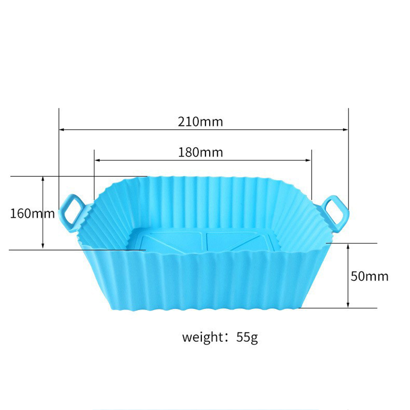 Silicone Fryer Mold Air Fryer  - Kitchen Baking Tray ulasan dan harga