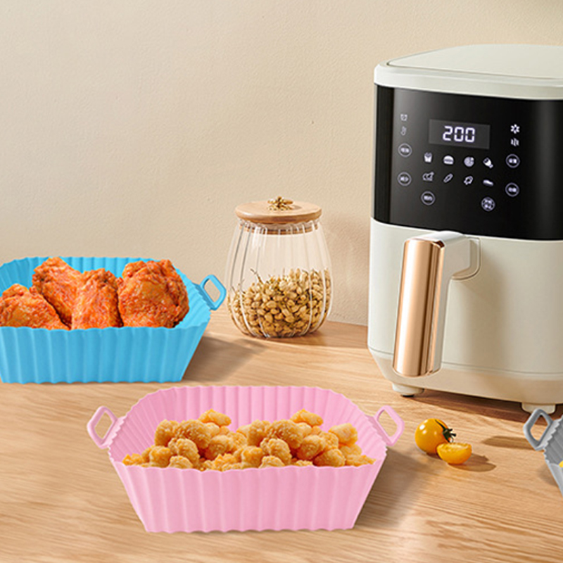 Silicone Fryer Mold Air Fryer  - Kitchen Baking Tray ulasan dan harga
