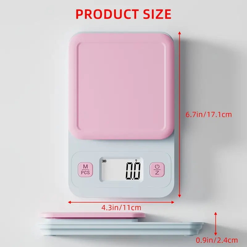 Kitchen Scale with Lcd Display - Kitchen Baking Essentials ulasan dan harga